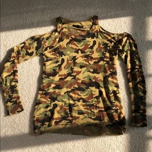 Camouflage sweater